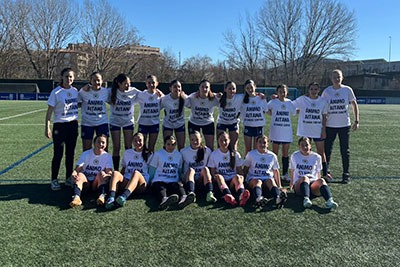 Unidas por Aitana: El equipo Infantil-Cadete femenino apoya a su guerrera